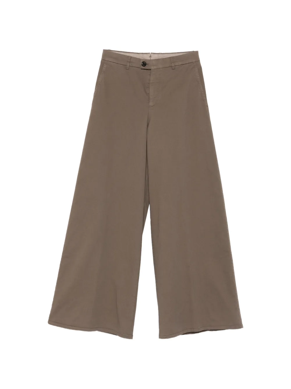 Berwich Nina wide-leg trousers - Marrone