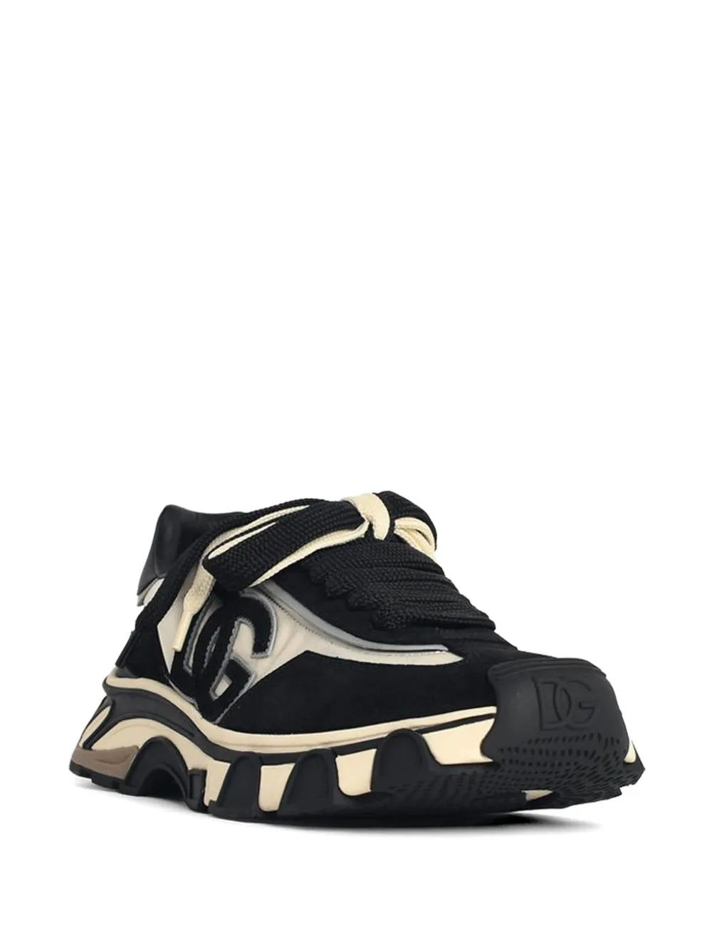 Dolce & Gabbana Airmaster sneakers met logodetail Zwart