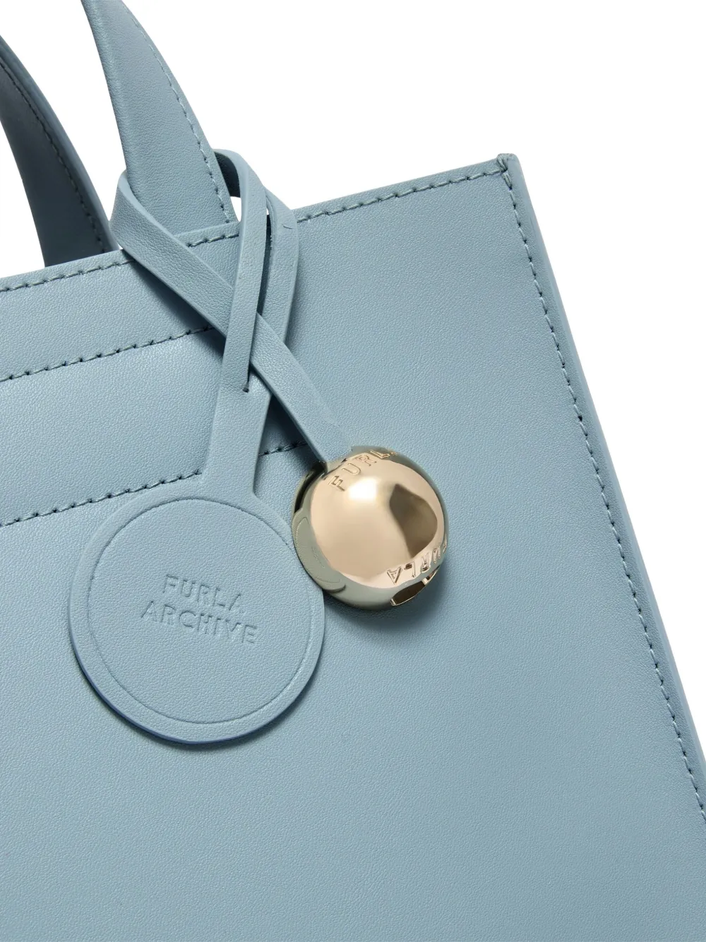Furla Kleine Divide It shopper Blauw