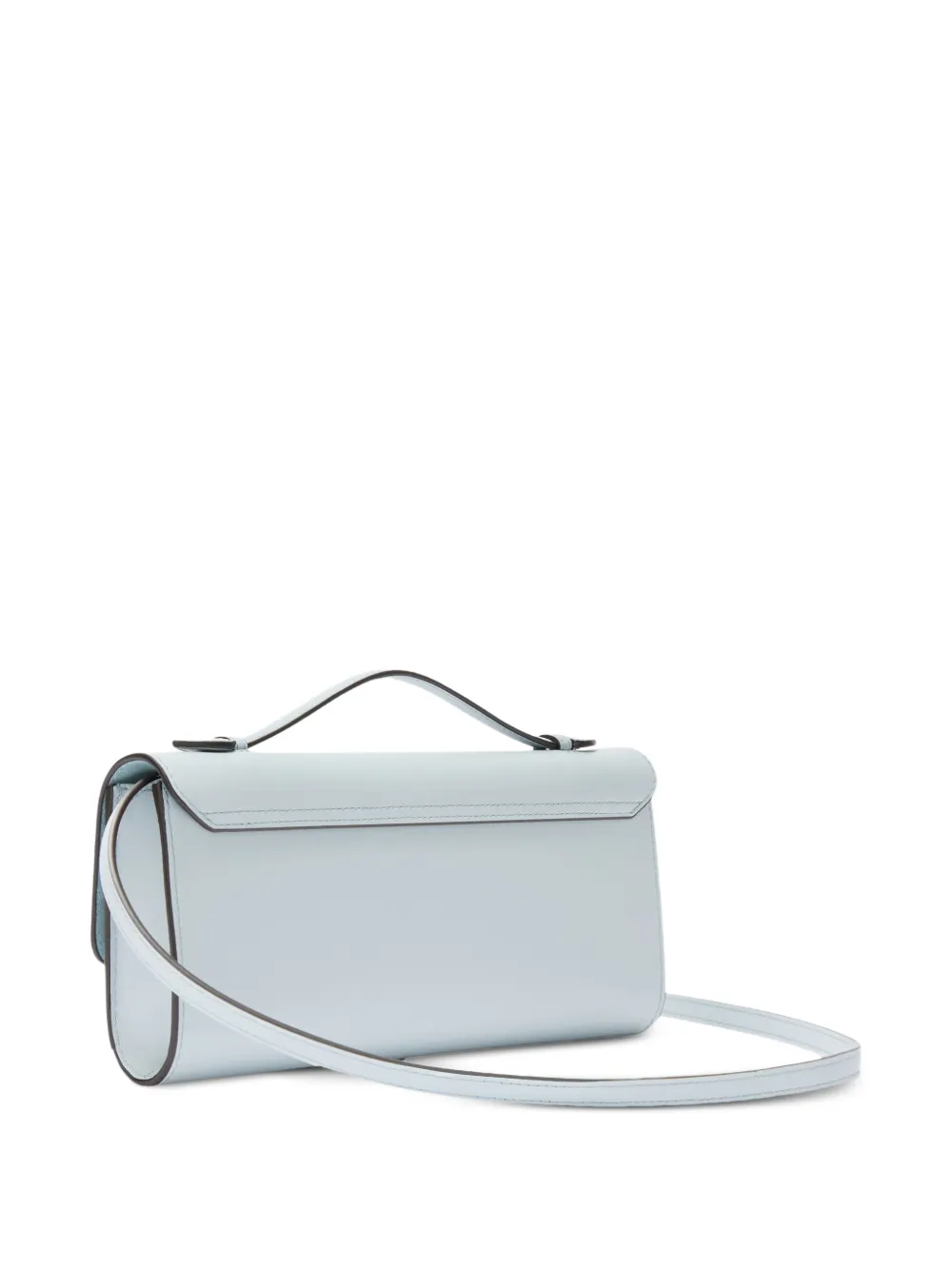  Furla Clara Leather Clutch Bag - Blue 