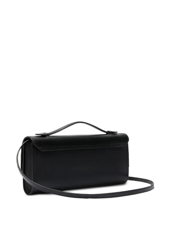 ☆EVENING S CLUTCH FURLA ブラック　がま口WB00260 Furla Clara Leather Clutch Bag | Black | FARFETCH