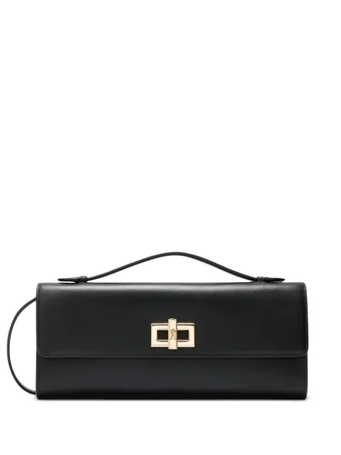 Furla Clara leather clutch bag