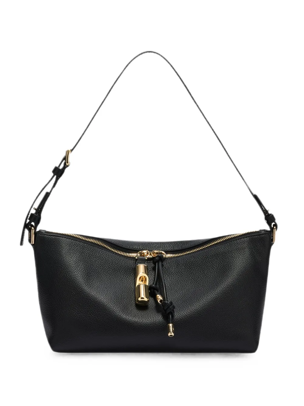 Furla Borsa a spalla Debby con zip - Nero