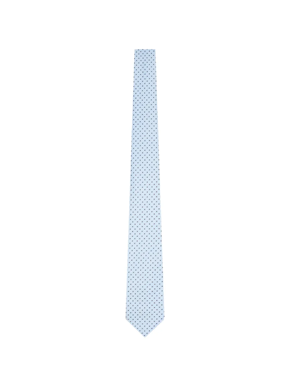 Emporio Armani patterned tie - Blu
