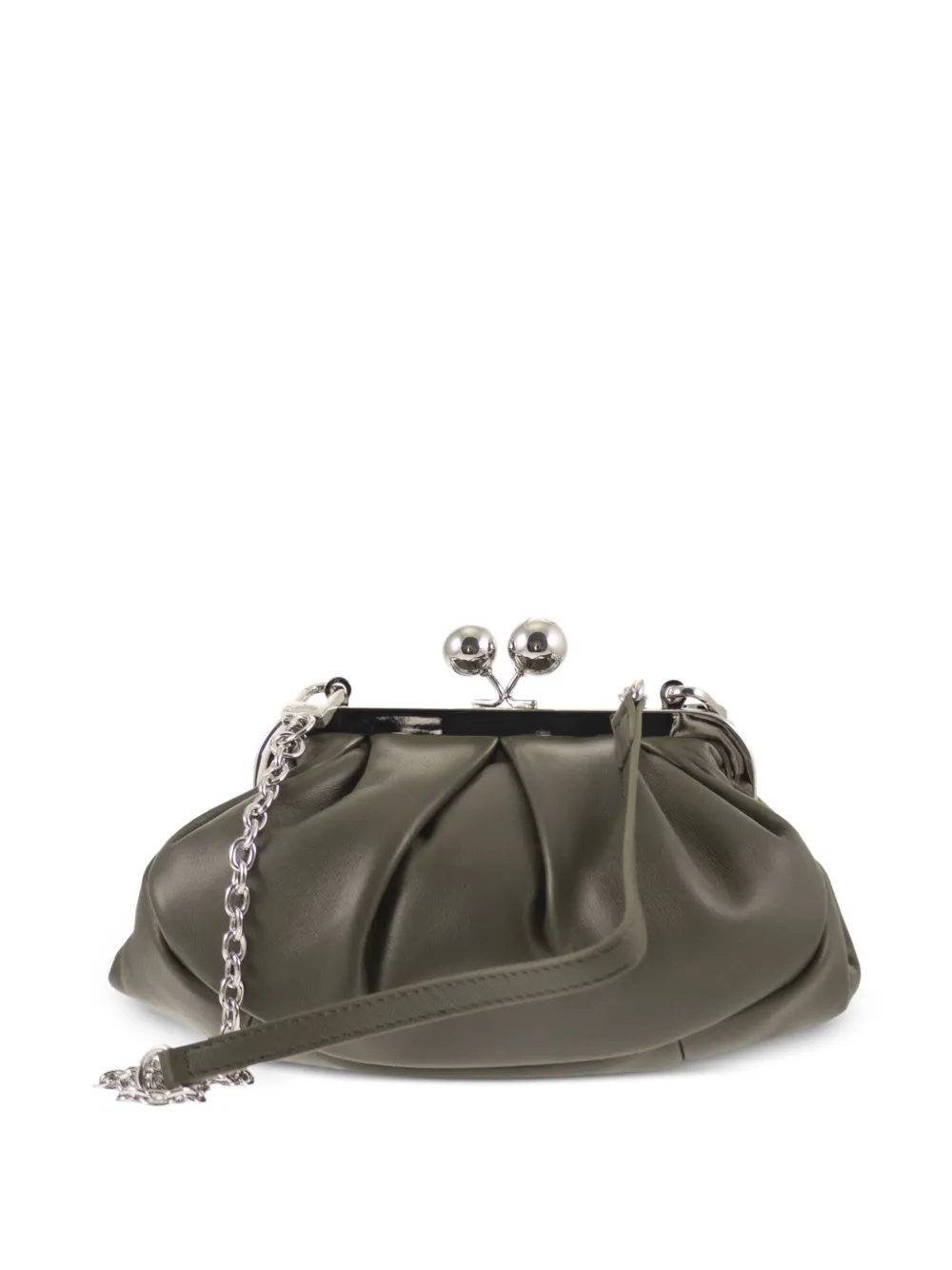  Weekend Max Mara Small Prati Clutch Bag - Green 
