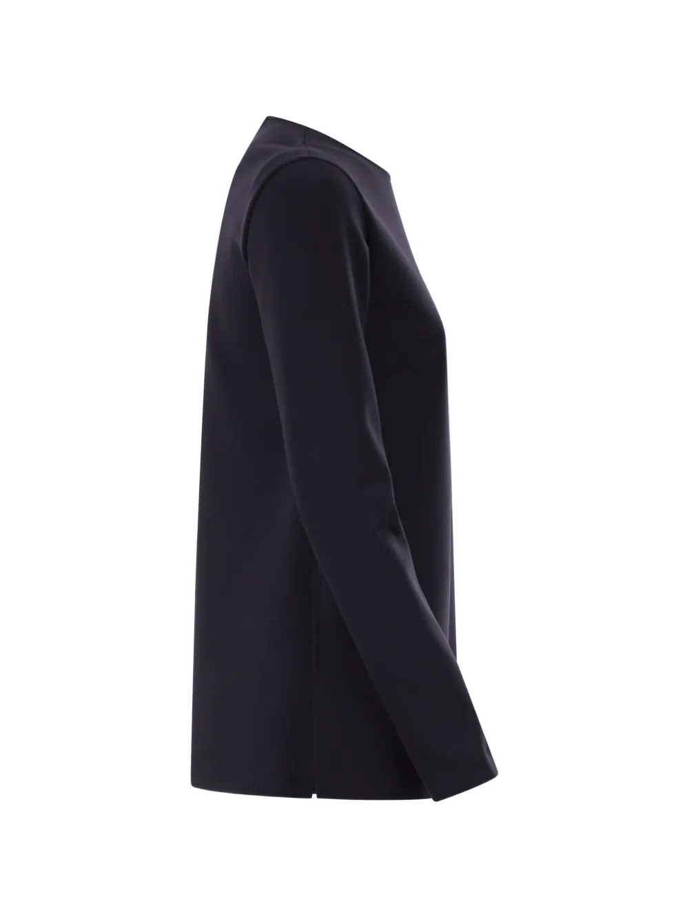  Max Mara Slim Zip Top - Blue 