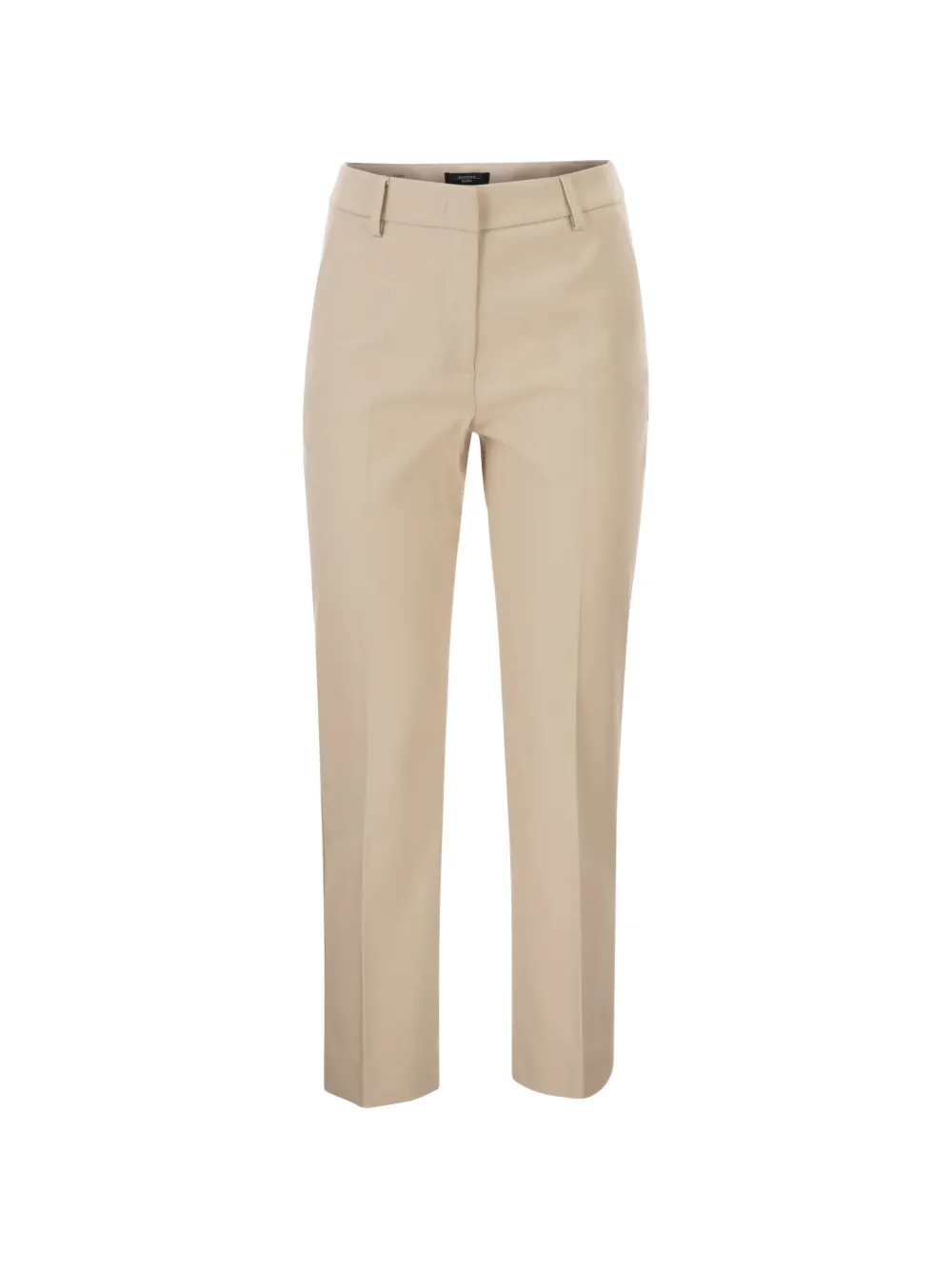Weekend Max Mara Hose mit eingefassten Taschen - Nude