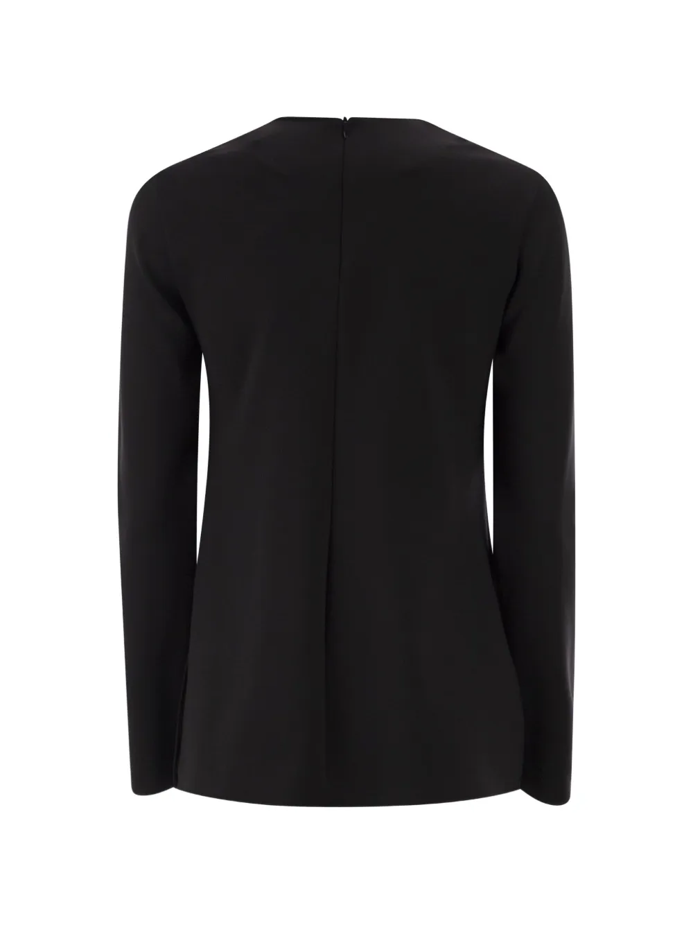 Max Mara Blouse met rits Zwart