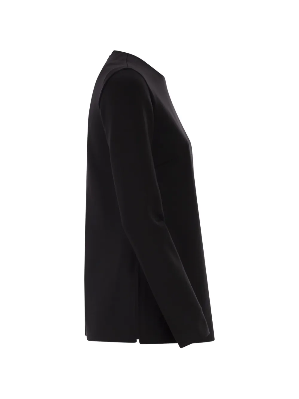 Max Mara Blouse met rits Zwart