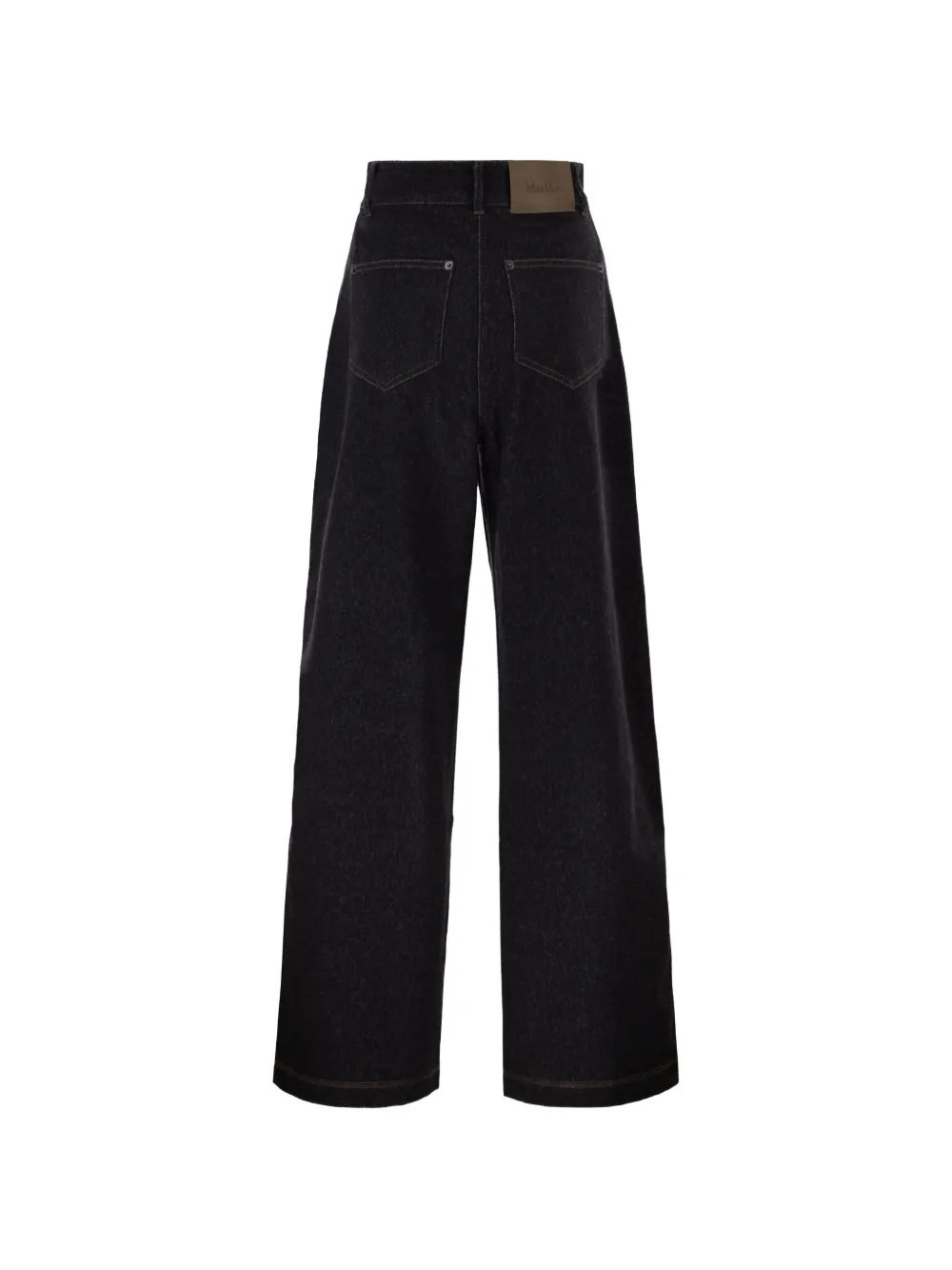  Max Mara Five-pockets Wide-leg Jeans - Black 