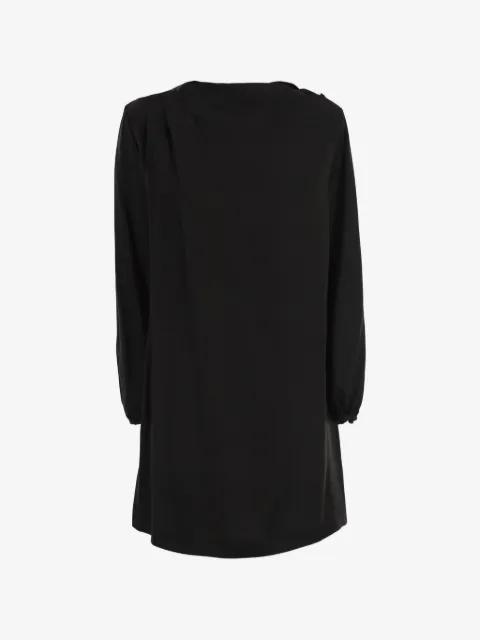 Weekend Max Mara 퍼프 소매 미니 드레스