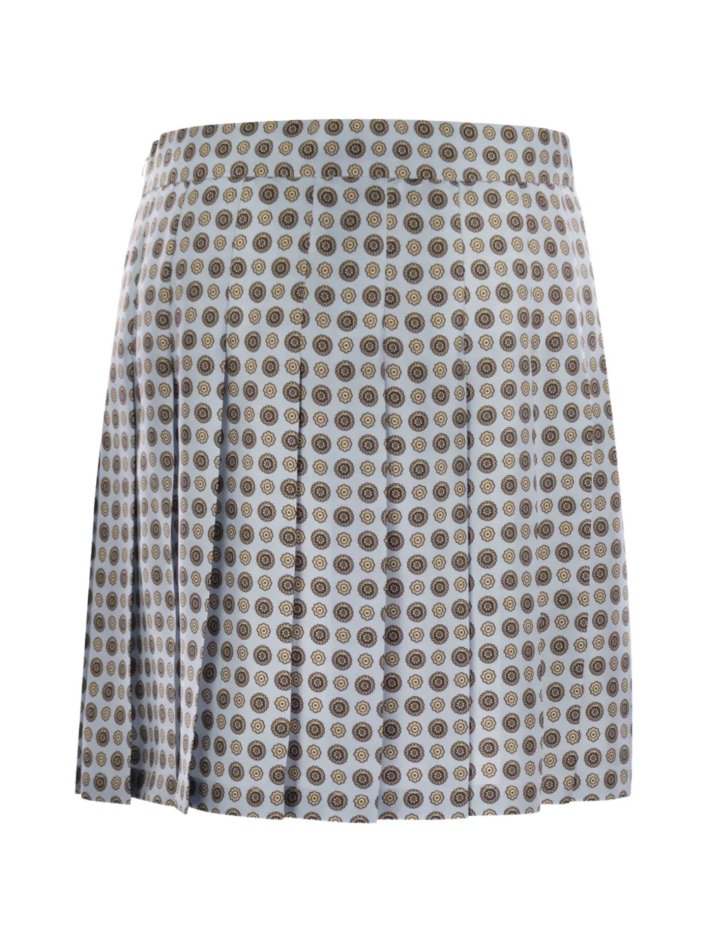 Max Mara Madison zijden plooirok Blauw