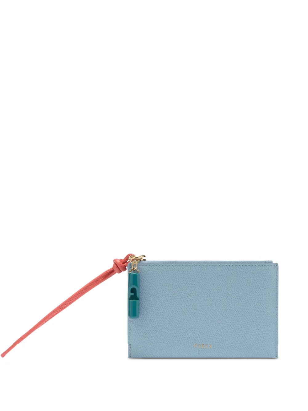 Furla Clutch Iride con zip - Blu