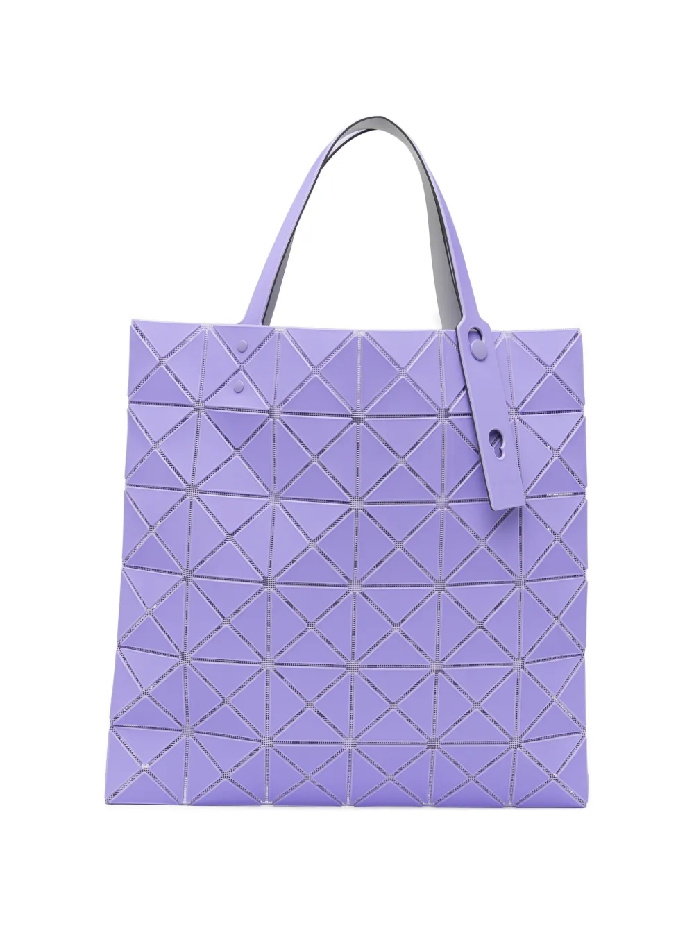 purple lucent tote bag