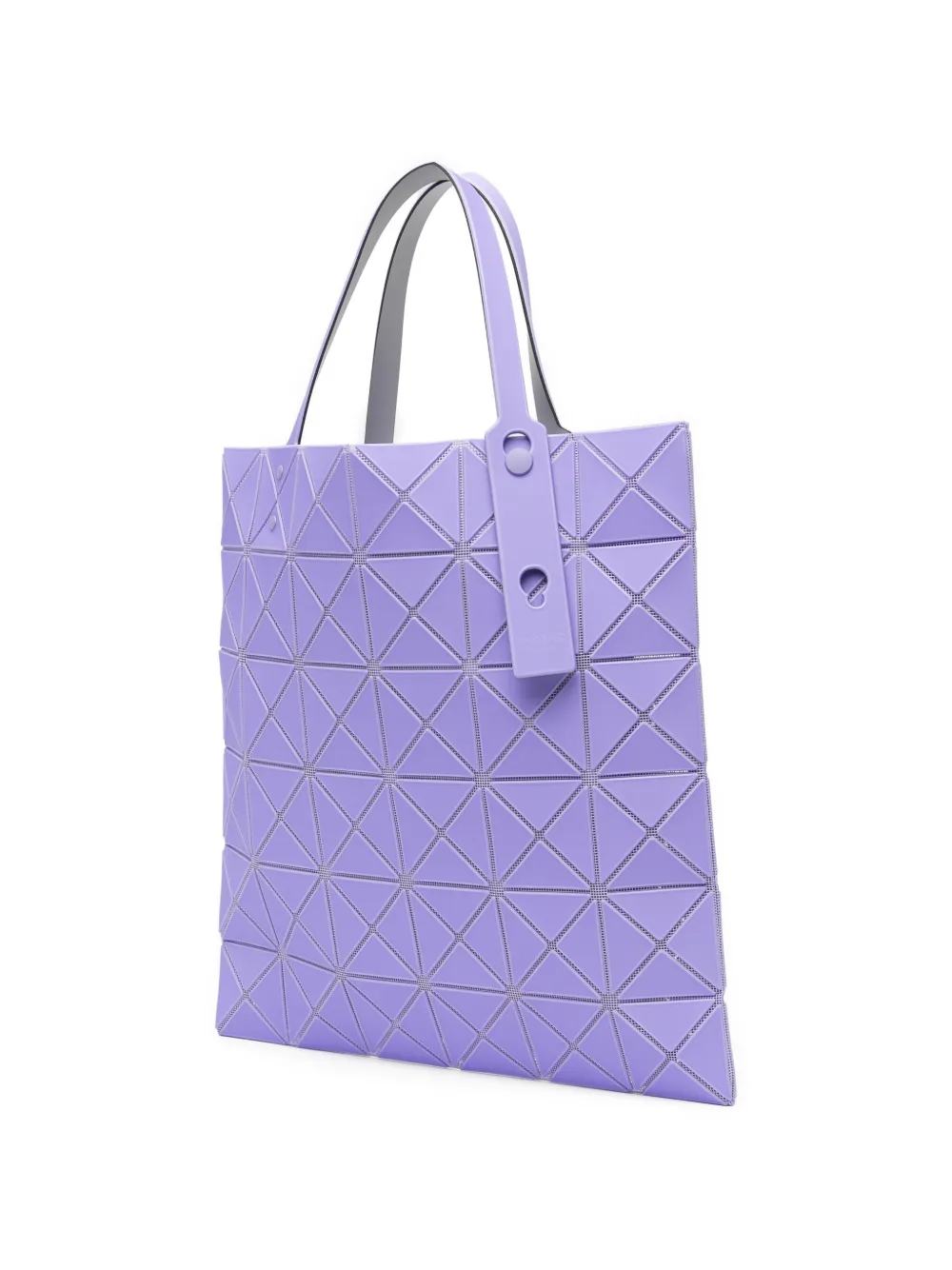 purple lucent tote bag