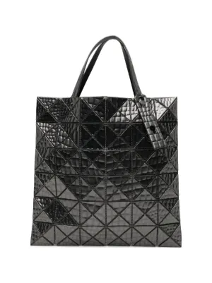 Bao Bao Issey Miyake Rock ハンドバッグ L | ブラック | FARFETCH JP