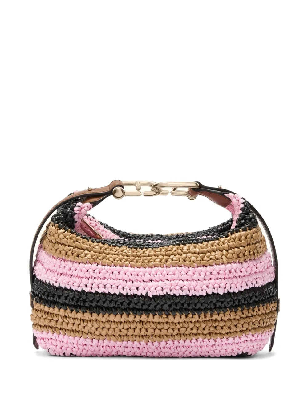 Furla Tonie striped shoulder bag