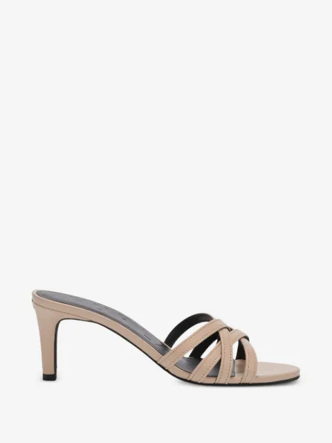 Furla crossover-strap leather sandals