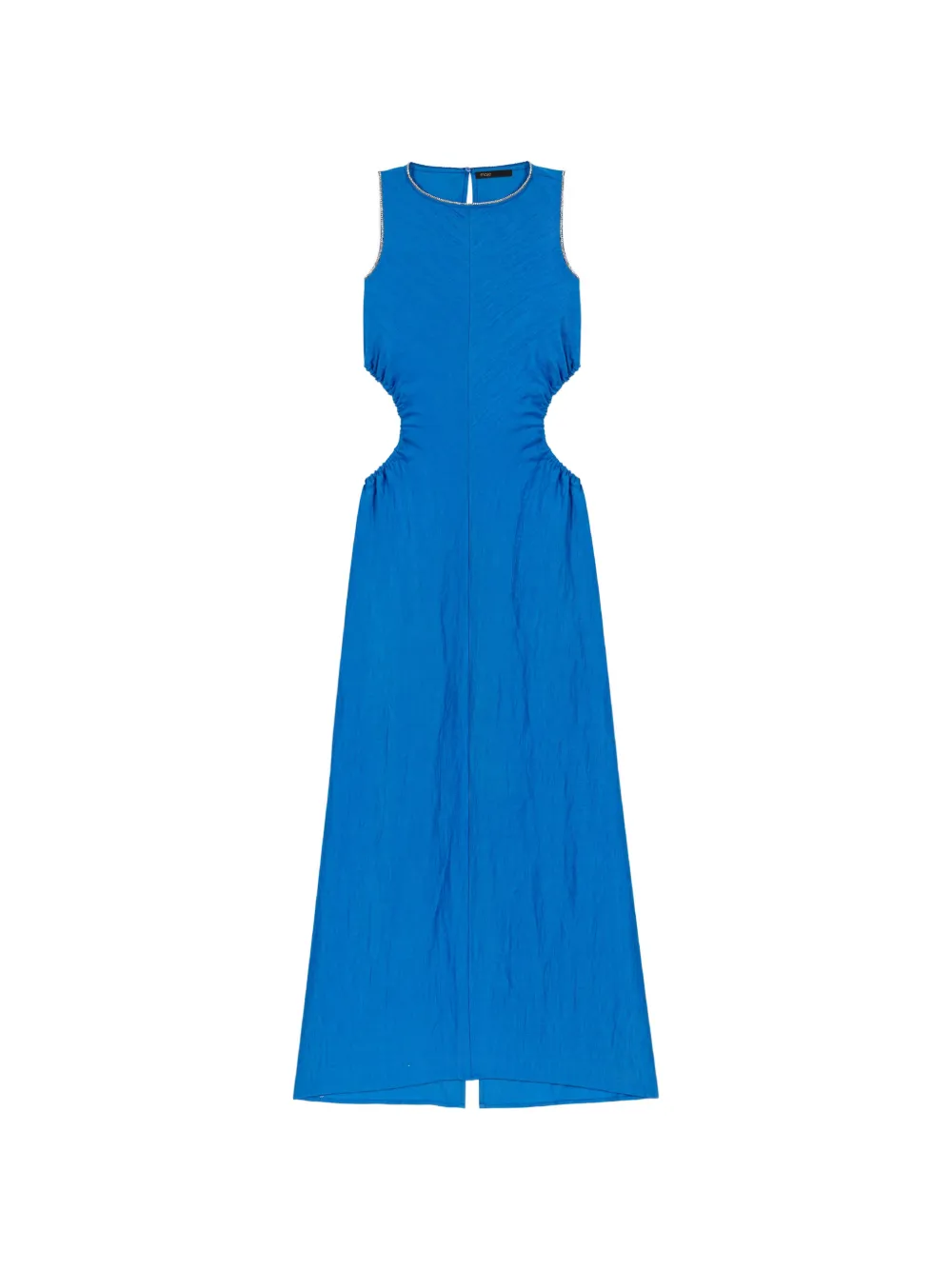Maje Abito in lino con schiena scoperta - Blu