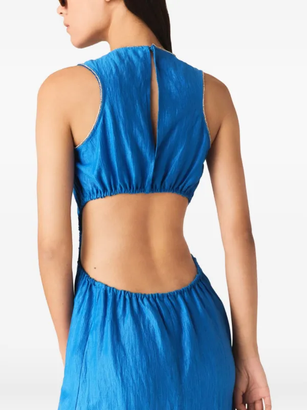 1 piece bodycon dress Slaycation One-Shoulder Maxi with Sheath fit | Maxi Sundress Primavera Couture 4008 - ostrich feather halter dress Size:55 ( $20 will be added ) Waist 30