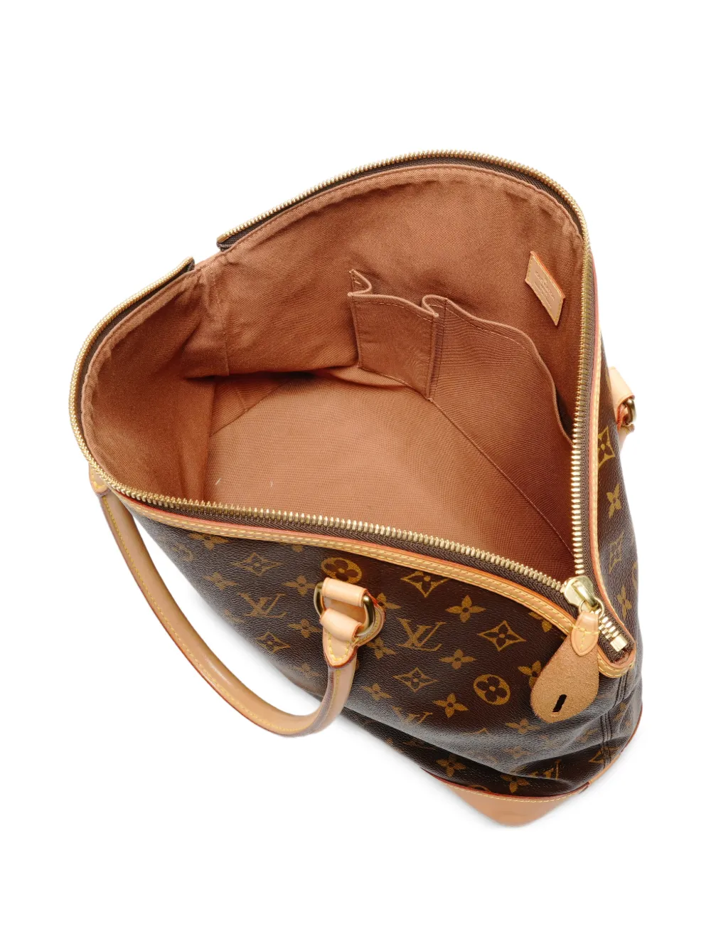 2006 Lockit Monogram-Pattern Horizontal Tote Bag