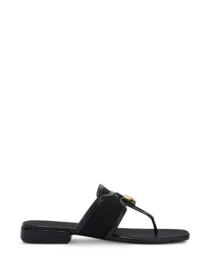 ✳︎最終値下げ✳︎TOD'S レザー クロスストラップ サンダル ブラック Tod's クロスストラップ サンダル | ブラック | FARFETCH JP