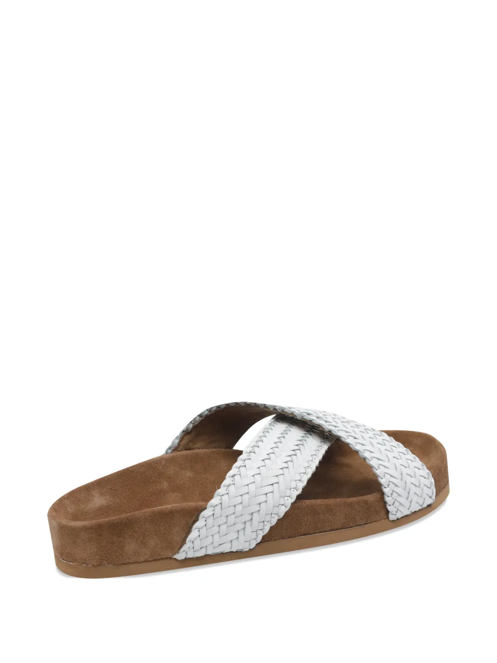 DRAGON DIFFUSION Geweven sandalen met ronde neus Wit