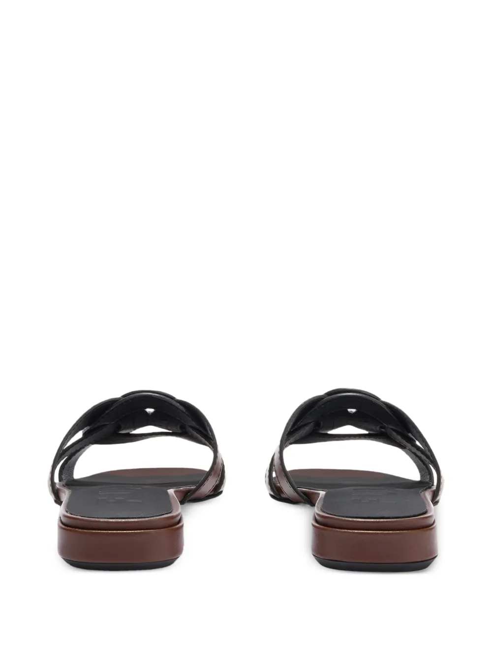 Furla Zomerse leren sandalen Bruin