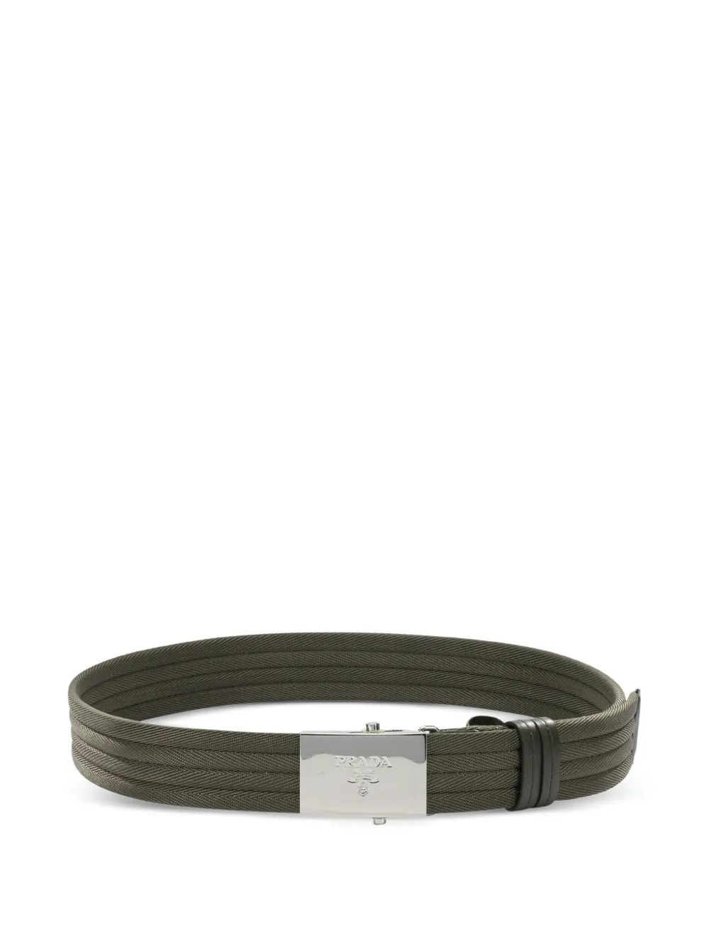 Prada fabric belts - Verde