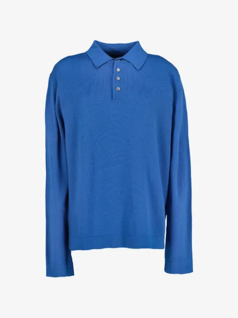 Kenzo Pre-Owned finstrikket polo-top
