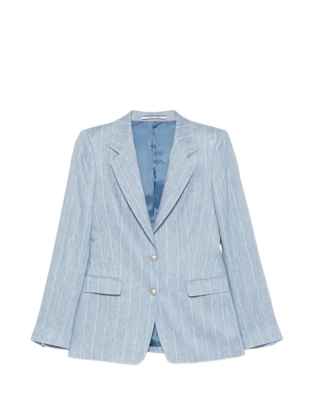 Tagliatore striped button jacket - Blu