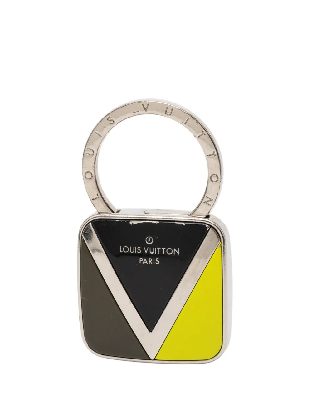 Louis Vuitton Pre-Owned 2014 Gaston V Twist key chain - Argento