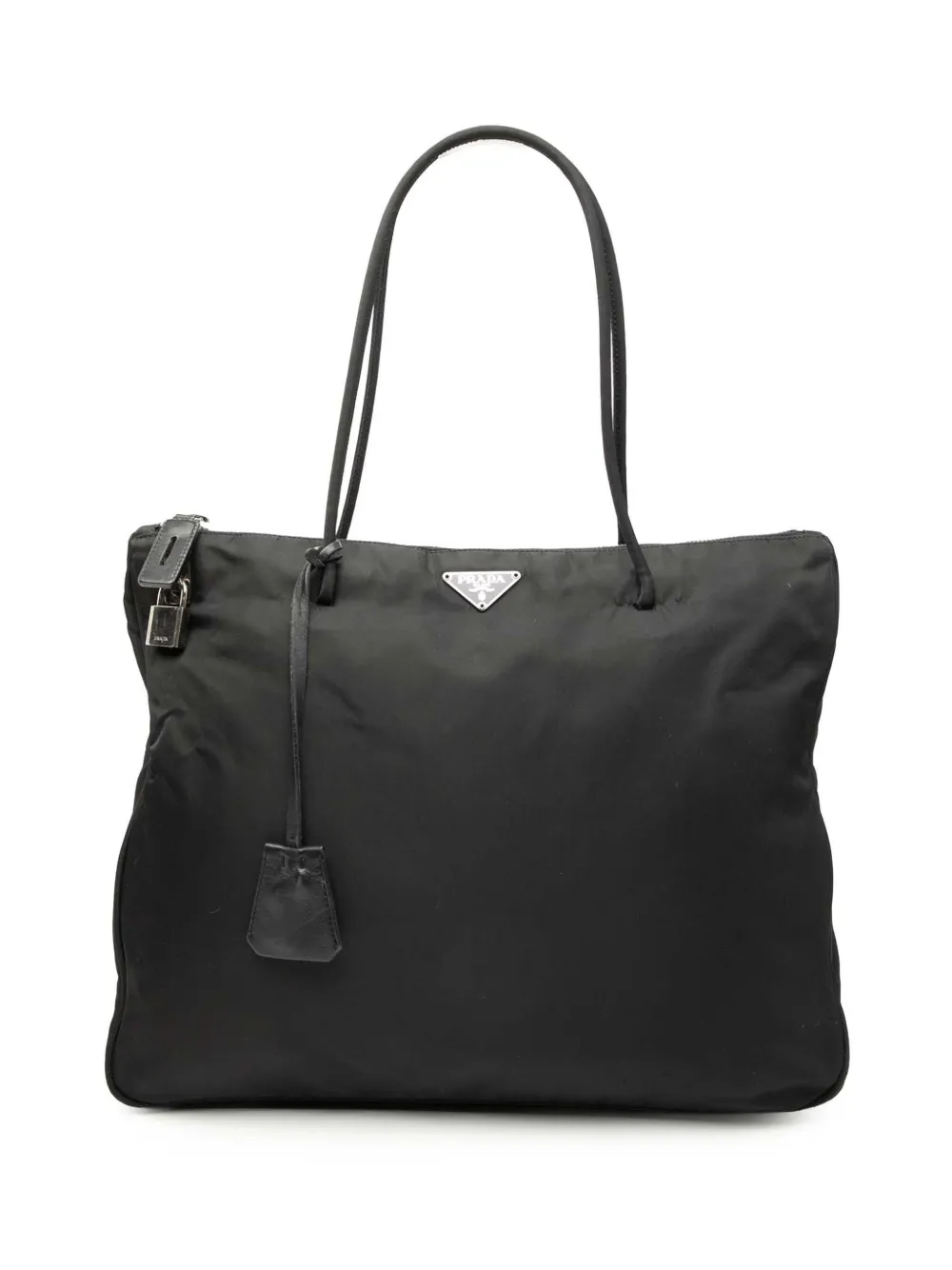 Prada Pre-Owned 2000-2013 Tessuto tote bag - Nero