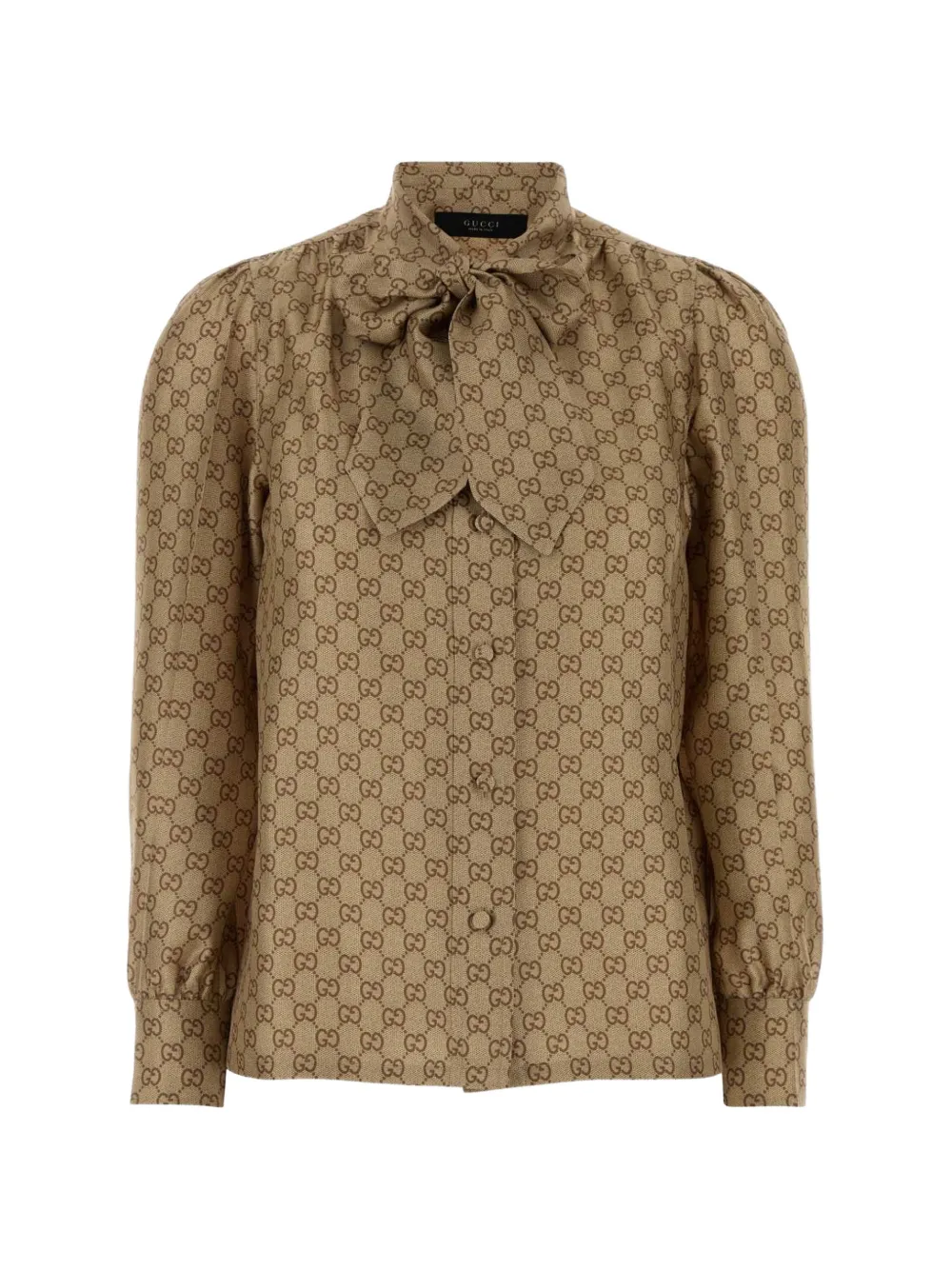 Gucci GG-pattern shirt - Neutrals