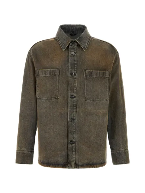 FENDI patch-pocket denim jacket