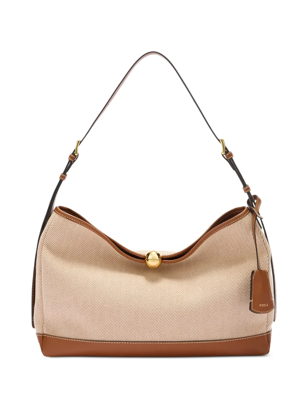 Furla Borsa a spalla Sfera Soft grande - Toni neutri