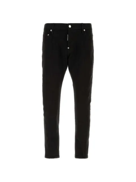 DSQUARED2 button stretch slim jeans