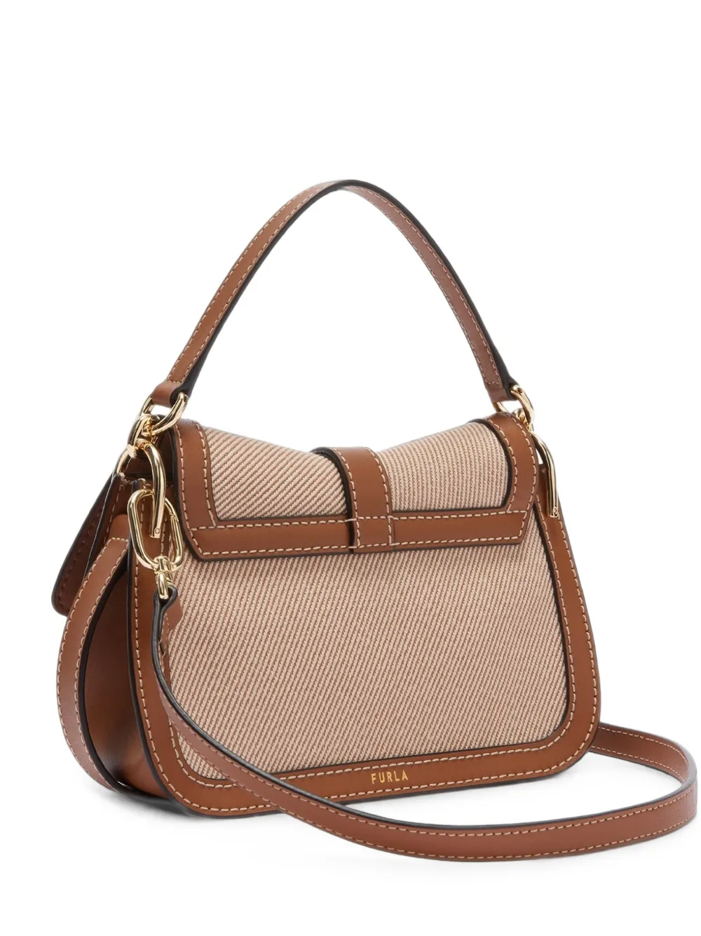 Furla mini Flow top handle tote bag