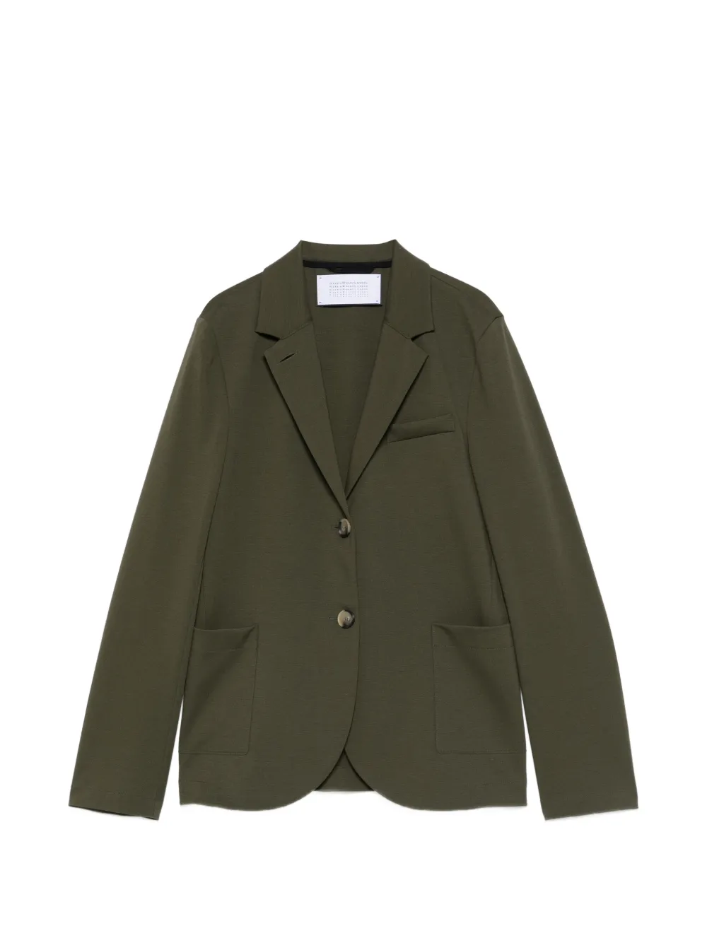 Harris Wharf London button-up blazer - Verde