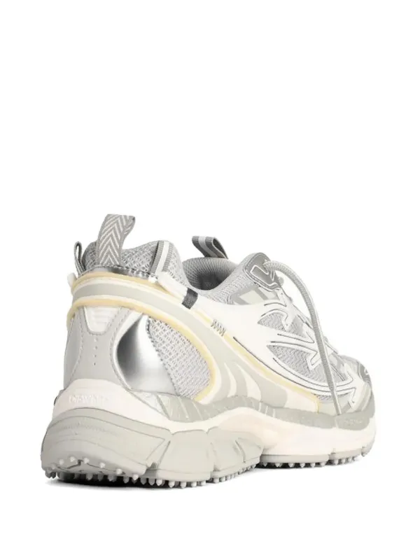 Off-White Arrows Zip Tie lace-up Sneakers | Grey | FARFETCH