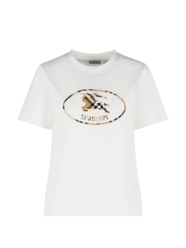 Burberry プリント Tシャツ | ホワイト | FARFETCH JP
