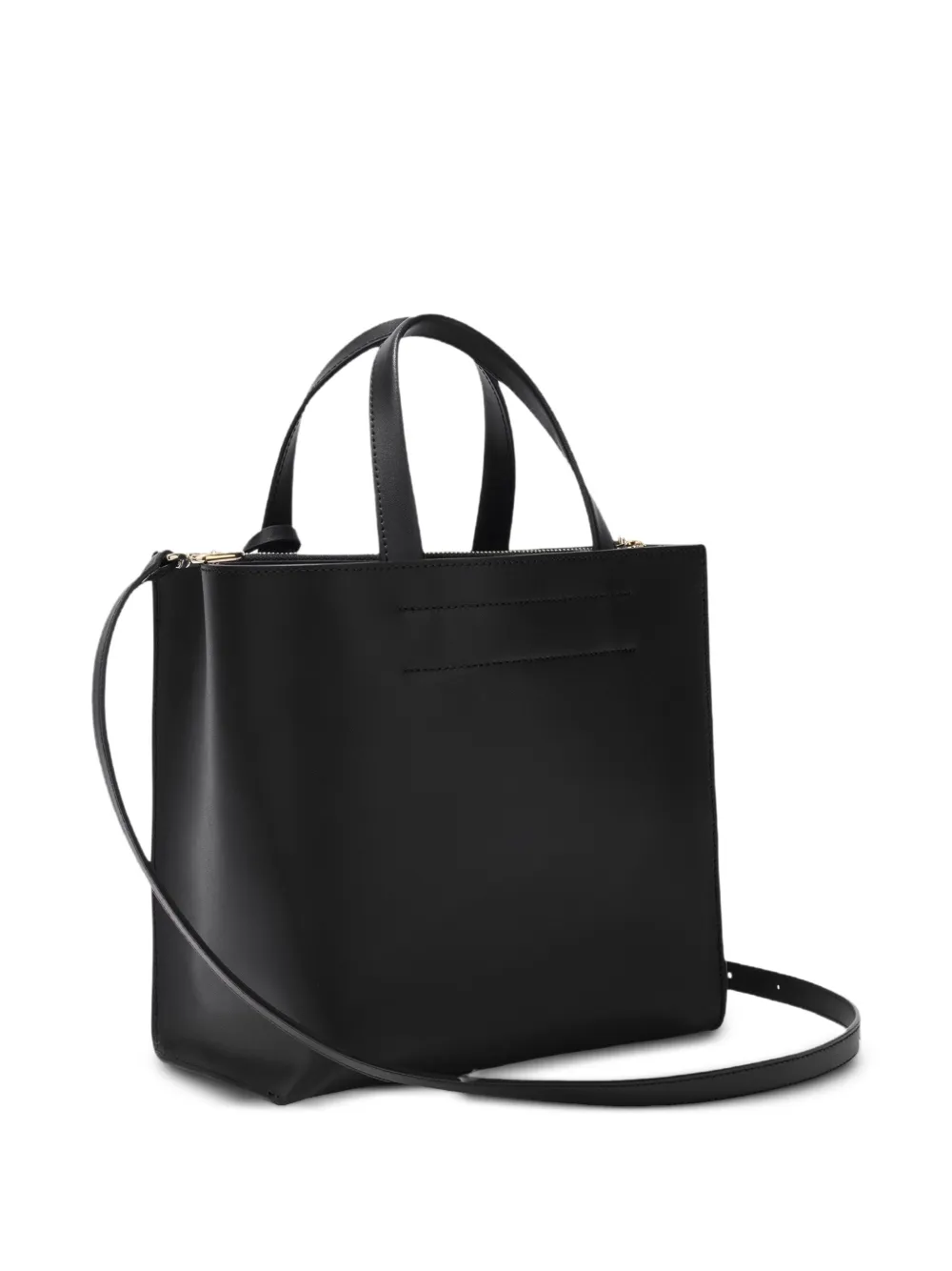 Furla Divide It leren shopper met rits Zwart