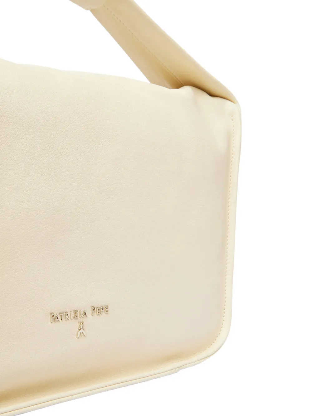 Patrizia Pepe Heuptas met logoplakkaat Beige