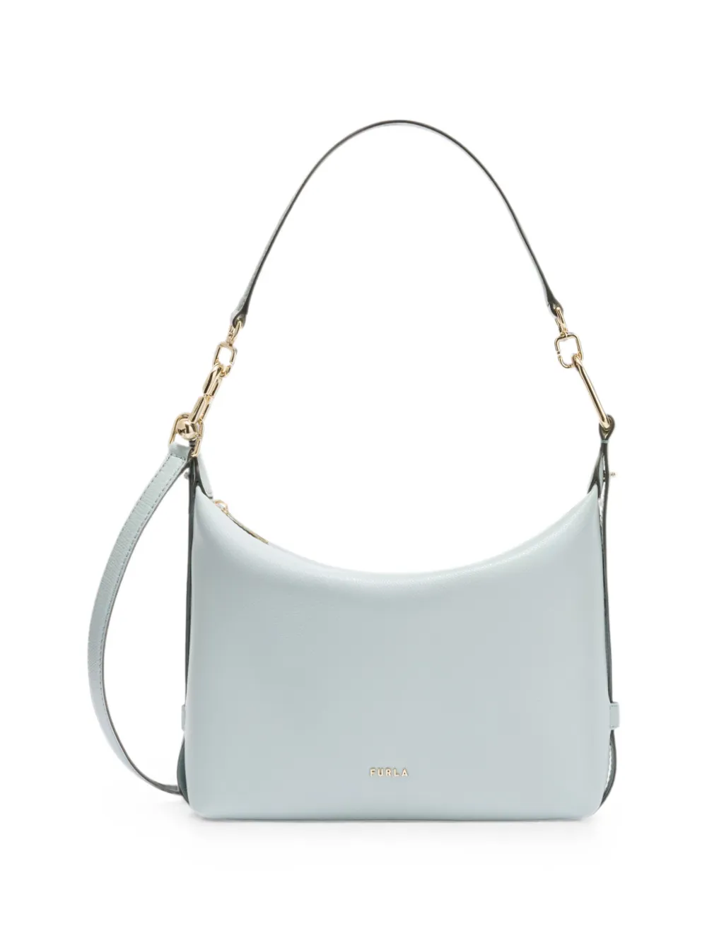 Furla Tonie leather clutch bag - Blue