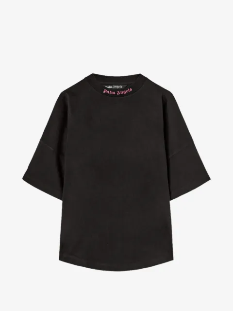 Palm Angels T-Shirt mit doppeltem Logo