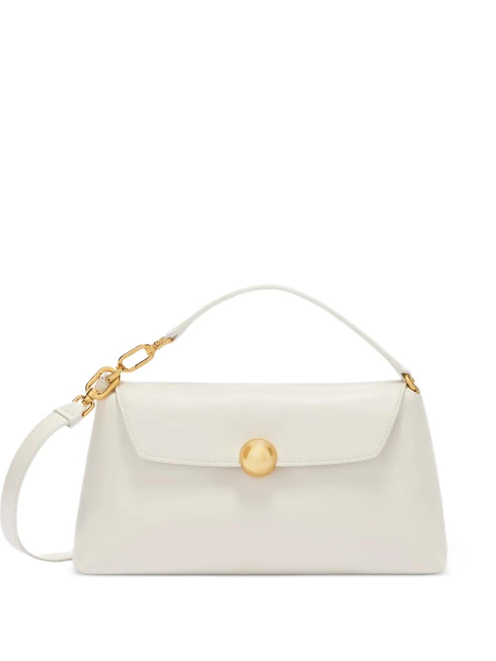 Furla Sfera trapezoidal leather mini bag - Bianco