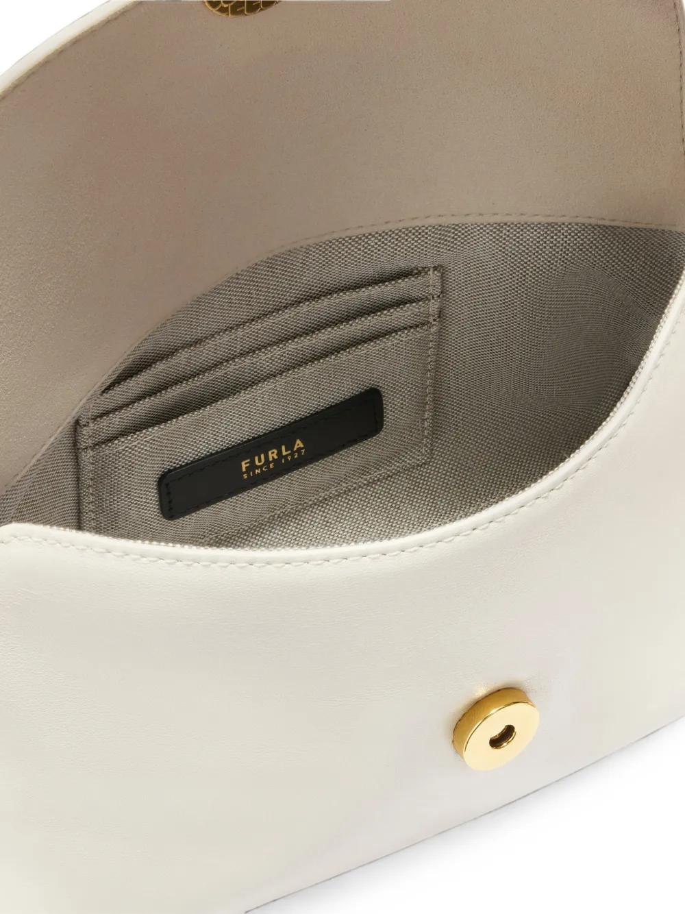 Furla Sfera leren mini-tas Wit