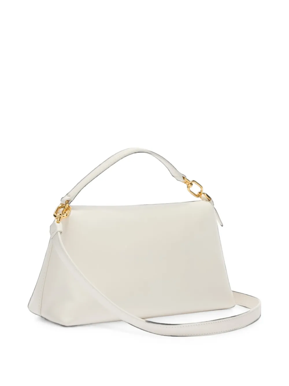 Furla Sfera leren mini-tas Wit