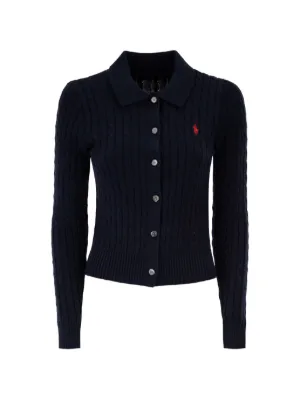 Polo Ralph Lauren ケーブルニット カーディガン | ブルー | FARFETCH JP