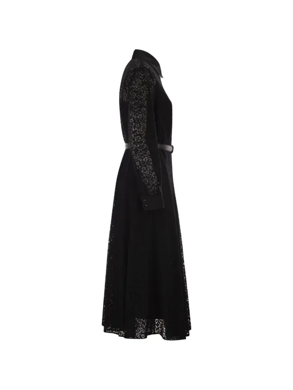 max lace dress Shop Morgan Lace Dress (Black)